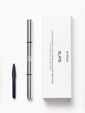 Byredo Slate Brow Pencil & Refill in Silver and Black